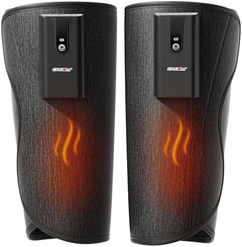 CINCOM Cordless Leg Massager with Heat and Air Compression by CINCOM