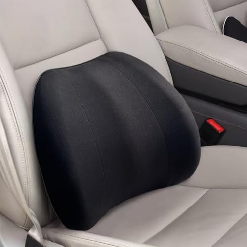 Really Plush Lumbar Support Pillow for Car Seat, Lower Back Support Pillow by SPRFUFLY