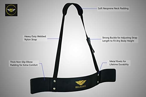 Arm Blaster for Biceps & Triceps Dumbbells & Barbells Curls Muscle Builder Bicep Isolator for Big Arms Bodybuilding & Weight Lifting Support for Strength & Muscle Gains by Be Smart - Image 3