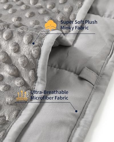 Mr. Sandman Weighted Blanket for Sleeping 5 lbs, 36 x 48 Inches - Image 3