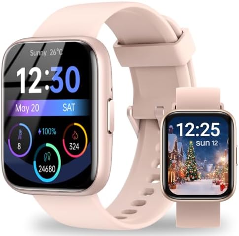 Smart Watch for Men Women - Answer/Make Calls/Quick Reply/AI Voice Assistant, 1.83" for Android iPhone Samsung Compatible IP68 Smartwatch Blood Oxygen Heart Rate Fitness Tracker by Smartwatch
