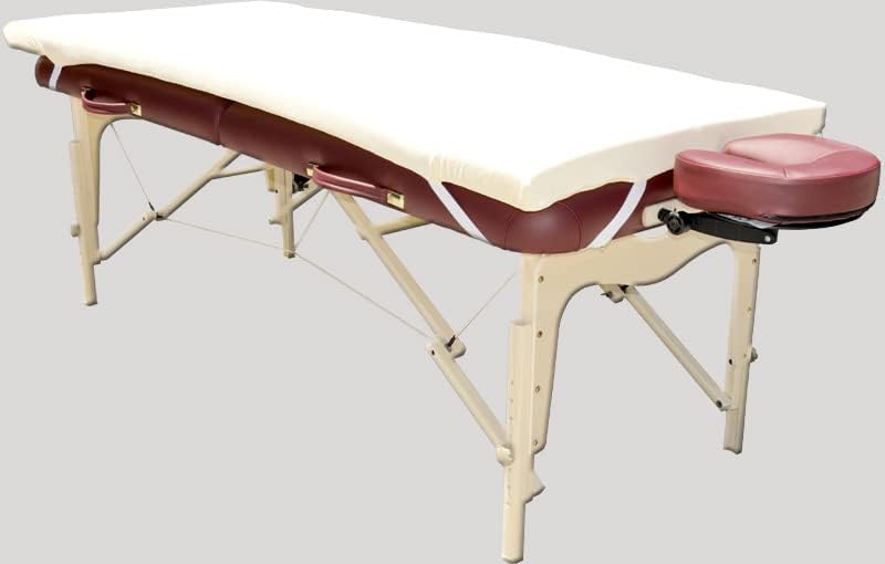 Therapist's Choice Memory Foam Massage Table Topper with Removeable/Washable Soft Velour Cover with Elastic Straps to secure to Table (Massage Table Not Included) - Image 7