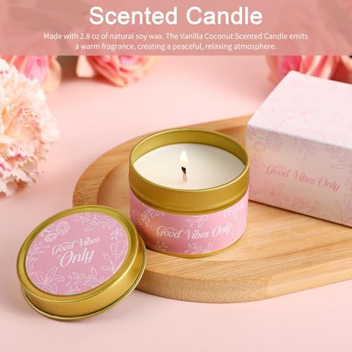 Get Well Soon Gifts Baskets for Women Self Care Gifts,Birthday Gifts for Women Spa Care Package, Set for Mom Wife Girlfriend Sister Best Friend (Pink) - Image 6