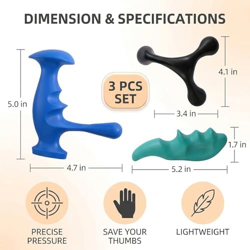 Trigger Point Massage Tool 3 Pcs Set - Image 2