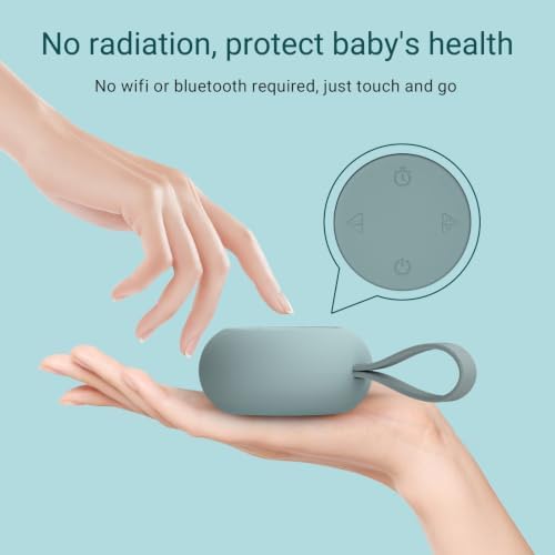 Portable Baby Sound Machine & Essentials for Babies & Kids-Blue - Image 6