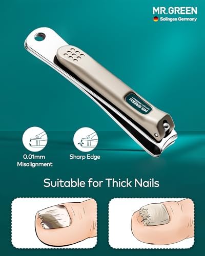 7Pcs Manicure Set, Pedicure Sets, Nail Clipper Sets，Stainless Steel Professional Nail Cutter with Travel Case - Image 4