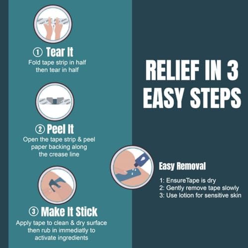 Heali Kinesiology Tape with Magnesium and Menthol, 20 Pcs Precut Strips, K Tape Roll, Knees, for Physical Therapy, Sports, Muscles and Joints, Water Resistant - Eco - Black Camo - Image 7