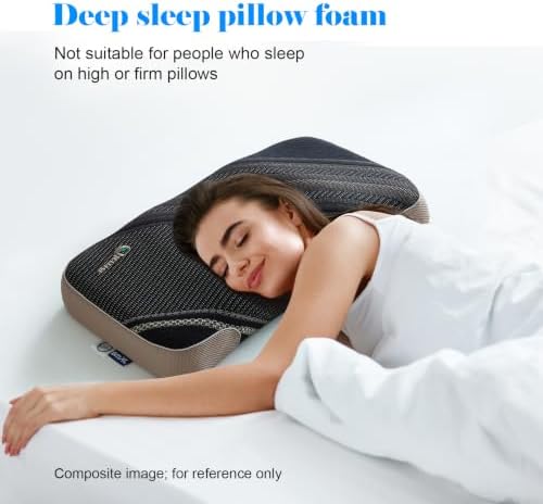 JKma Bio-Based Cervical Neck Pillow, Soft Support, Deep Pressure Relief - Image 3