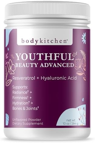 Body Kitchen Youthful Beauty Advanced Collagen Peptides Powder Grass Fed by BodyKitchen