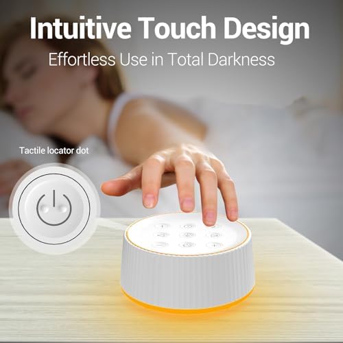 White Noise Machine with Night Light for Sleeping - Image 6