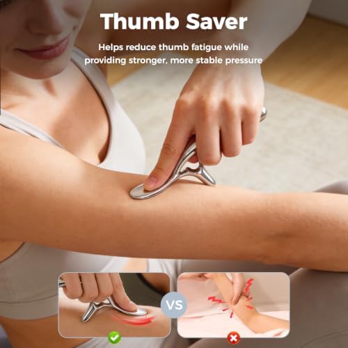 Ranarose Trigger Point Massage Tool for Deep Tissue, Muscle Pain Relief (T) - Image 4