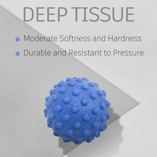 NGT new guide steps Fascia Ball, Suitable for Relaxing Muscles, Restoring Fascia, and Improving Body Condition for All Parts of the Body. (Blue) - Image 6
