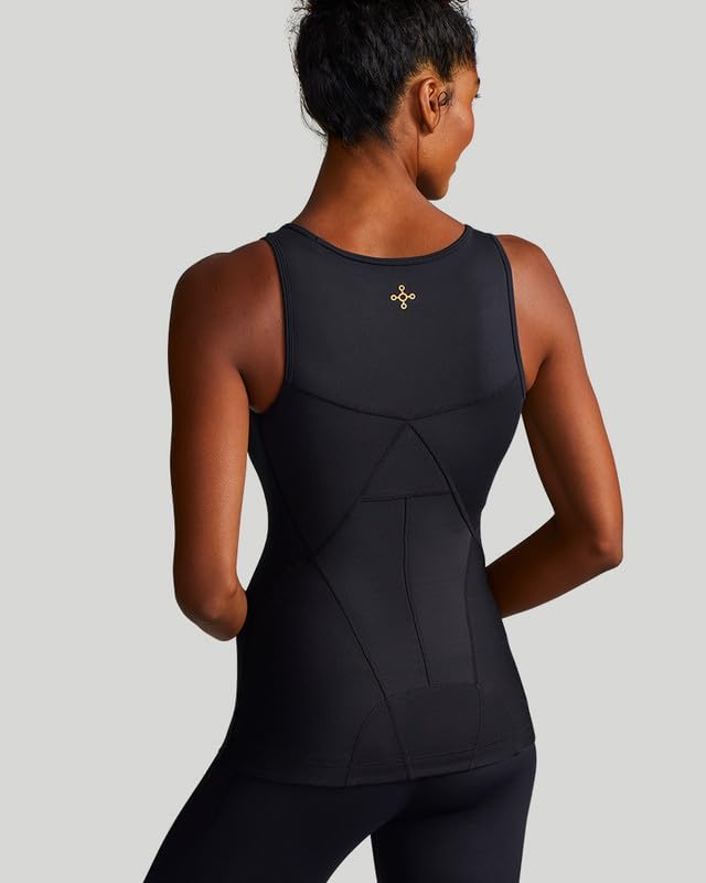 Tommie Copper for Women Lower Back Support Tank Compression Shirt for Women for Lower Back Pain Relief - Image 2