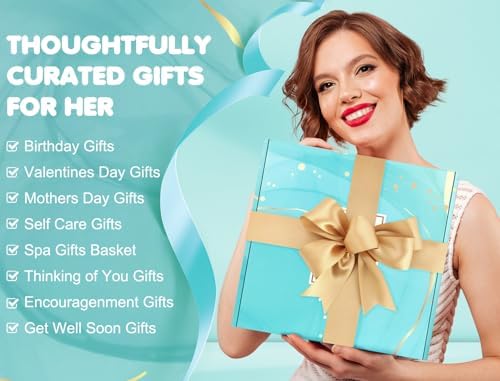 Hangerspace Birthday Gifts for Women, Relaxing Spa Self Care Gift Baskets - Image 3