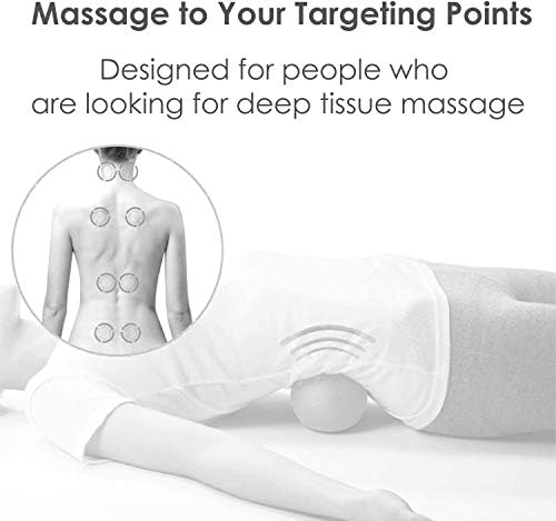 Adjustable Peanut Massage Ball Roller, Double Lacrosse Ball Acupoint Myofascial Release Muscle Knot Relaxer Mobility Trigger Point for Physical Therapy Self Deep Tissue Manual Massager Equipment Tool - Image 7