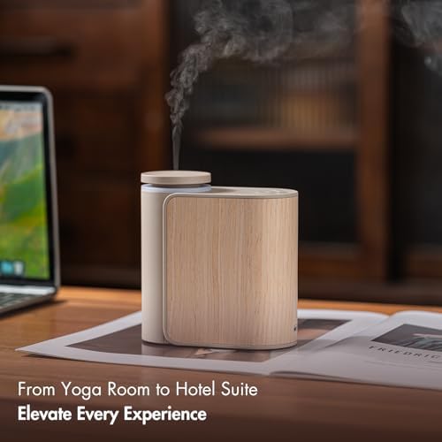 Waterless Essential Oil Diffuser with Solid Wood Cover - Image 2
