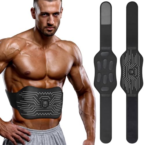 FDA Cleared - Abs Stimulator Muscle Toner (White) by WAETFS