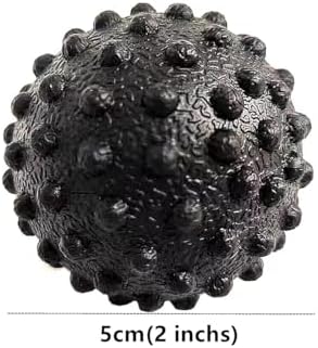 NGT new guide steps Fascia Massage Ball, Suitable for Relaxing Muscles, Restoring Fascia, and Improving Body Condition for All Parts of the Body. (Black) - Image 5