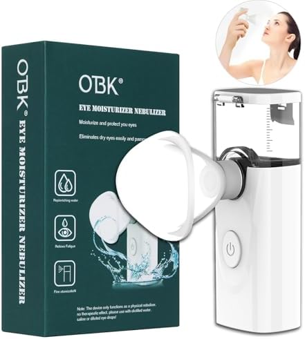 OTBK Portable Eye & Face Moisturizer, USB Rechargeable Nano Mist Spray by OTBK