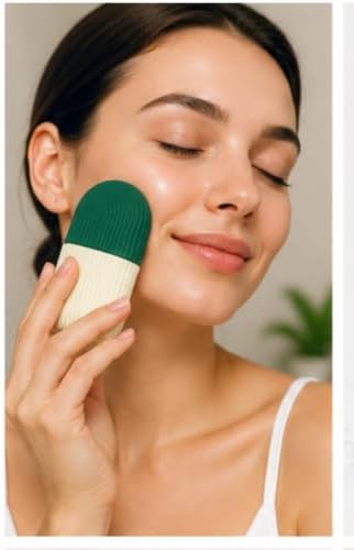 Ice Roller for Face and Eye, Ice Face Roller, Ice Roller Skin Care Tools Gifts for Women, Preppy Cute Silicone Ice Mold Stuff for Beauty - Image 2