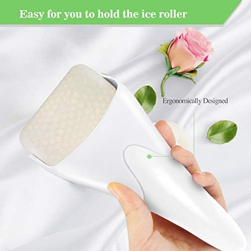 Fronnor Ice Roller for Face,Eyes,Facial Massager Tool,Soothing Skin Care Tool,Cooling Skincare Device for Puffiness,At-Home Spa Gift for Women(White) - Image 7