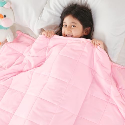 Topblan Weighted Blanket 5 lbs, 36 x 48 Small Size for Summer by Topblan