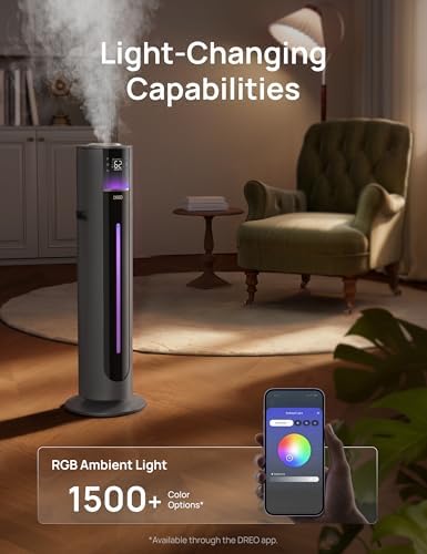 DREO 11L Smart Humidifier 747S Large Room 700 ft², 100H Runtime, 21dB Quiet - Image 7