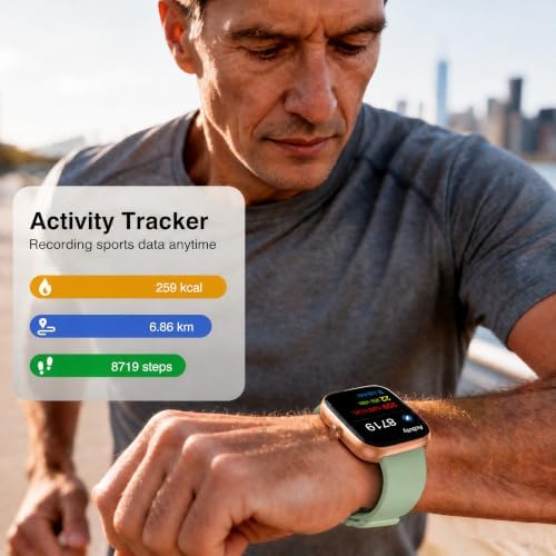 Fitness Tracker Watch with Heart Rate, Activity Tracker, Pedometer Watch - Image 3