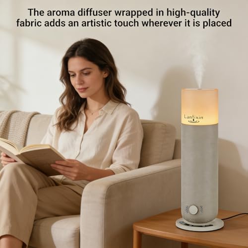 LANTIXIN Waterless Essential Oil Diffuser, Smart App, 900 Sq Ft Coverage - Image 5