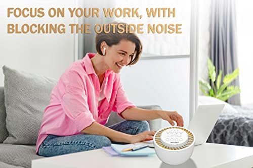 White Noise Sound Machine w/ 36 Soothing Sounds, SM136 Enjoy Your Sleep with This Great Noise Machine - Image 3