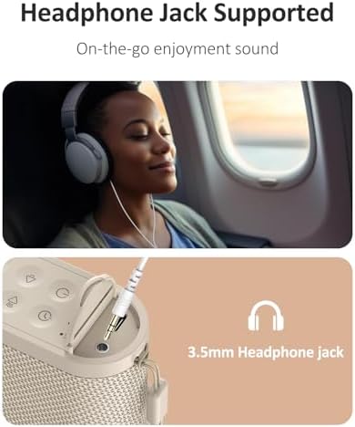 Portable Brown Noise Sound Machine: Super Long-Lasting Battery & USB-C Rechargeable, Headphone Jack, 21 Sounds - White Noise Machine for Baby, Adult, Travel, Sleeping, Registry Gift - Image 4