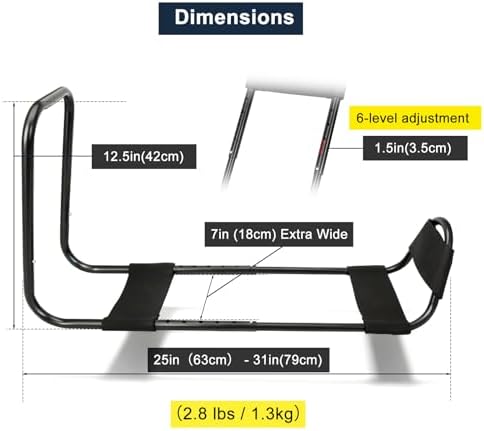 Knee Extension Device, Hamstring Leg Stretcher for Lower Body Flexibility, Improves Range of Motion - Image 6
