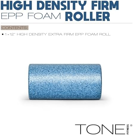 Tone Fitness High Density EPP Foam Exercise Foam Roller for Yoga, Pilates, Stretching, Massage, and Recovery | Multiple Sizes and Colors - Image 2