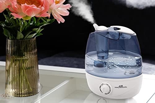 Air Innovations AI-103 Ultrasonic Cool Mist Humidifier for Bedroom – Quiet Cool Mist Diffuser with 2.5L Tank, 23-Hour Runtime, Auto Shut-Off, 360° Nozzle – Ideal for Home, Dorm, & Apartment Essentials - Image 5
