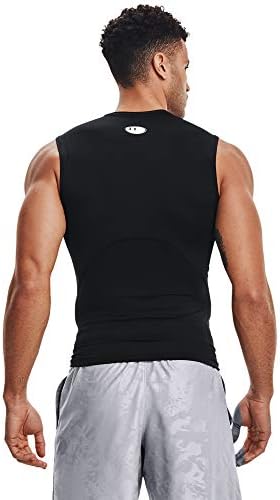 Under Armour Men's HeatGear Compression Sleeveless T-Shirt - Image 2