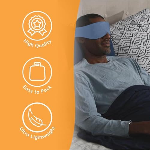 HappyLuxe Sleep Mask for Women & Men | USA Made Eye Masks for Sleep - Image 6