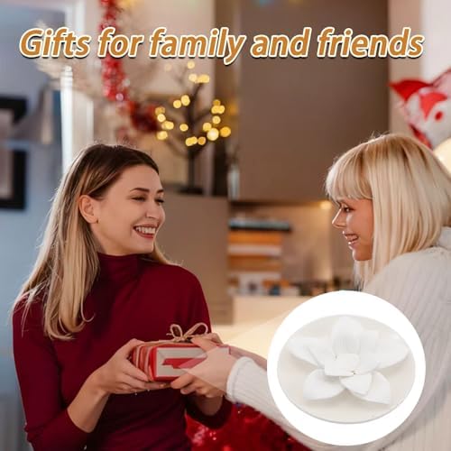 Handmade Lily Flower Ceramic Essential Oil Mini Diffuser - Image 5