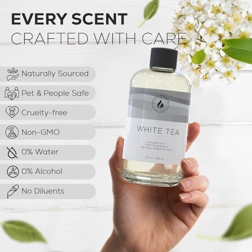 Aroma Country White Tea Luxury Diffuser Oil Refill (4 Fl Oz) - Image 4