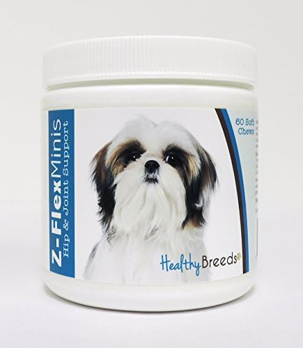 Healthy Breeds Shih Tzu Z-Flex Minis Hip and Joint Support Soft Chews 60 Count by HealthyBreeds