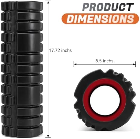 Foam Roller for Deep Tissue Massager, Patented Exercise Roller - Image 2