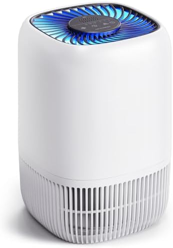VOOPNU Air Purifiers for Home, High Efficiency Filter Up to 1076 Ft², White by VOOPNU