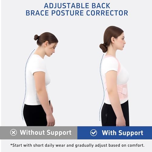 Posture Corrector for Women & Men Back Brace hunchback Straightener - Image 3