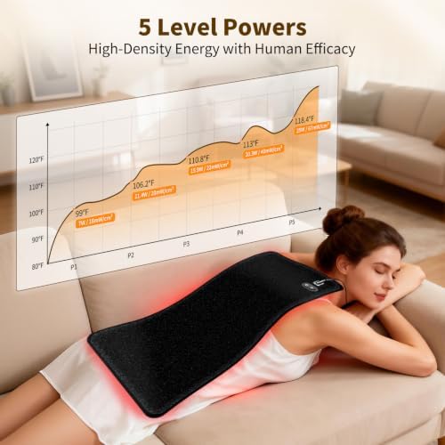 Red Light Therapy for Body Pain Relief, 29.5'' x 13'' - Image 5