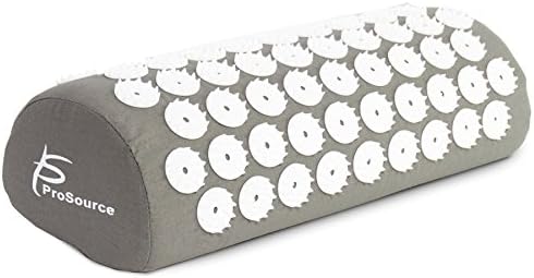 ProsourceFit Acupressure Mat and Pillow Set for Back/Neck Pain Relief and Muscle Relaxation, Grey - Image 4