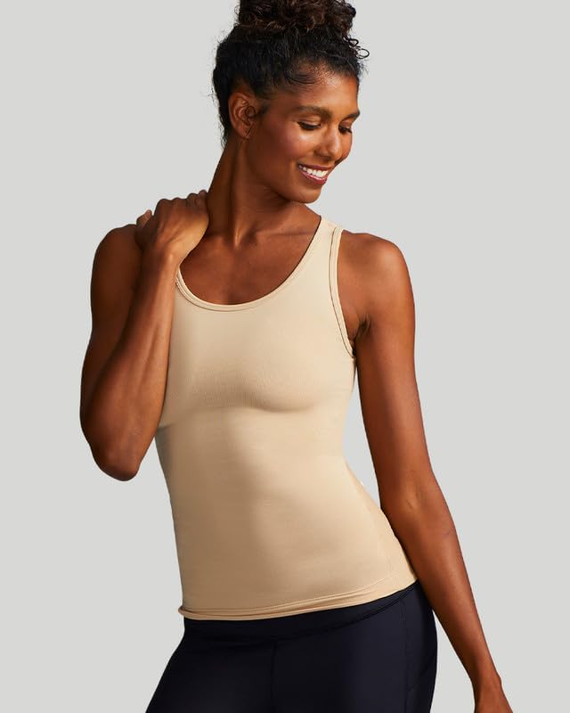 Tommie Copper for Women Lower Back Support Tank Compression Shirt for Women for Lower Back Pain Relief - Image 4