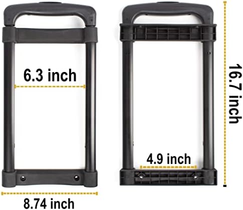 Cooler Replacement Telescoping Handle for 50 & 60 Qt Coolers, Compatible with Ice Cube & Island Breeze 50/60 Qt Roller Coolers - Image 3