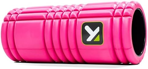 TRIGGERPOINT Performance Therapy Grid Foam Roller for Exercise, Deep Tissue Massage and Muscle Recovery, Original (13-Inch), Pink by TriggerPointPerformance