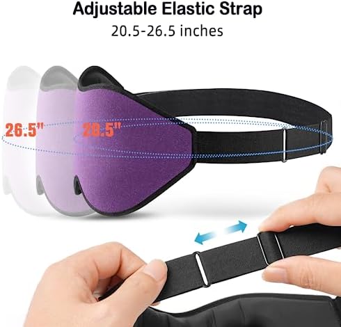 LitBear Sleep Mask for Side Sleeper Women Men, Eye Mask for Sleeping - Image 6
