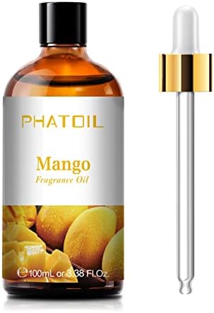 PHATOIL Mango Fragrance Oil for Diffuser Aromatherapy 3.38FL.OZ by PHATOIL