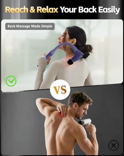 2-in-1 Detachable Muscle Massage Gun Deep Tissue with Extension Handle - Image 2